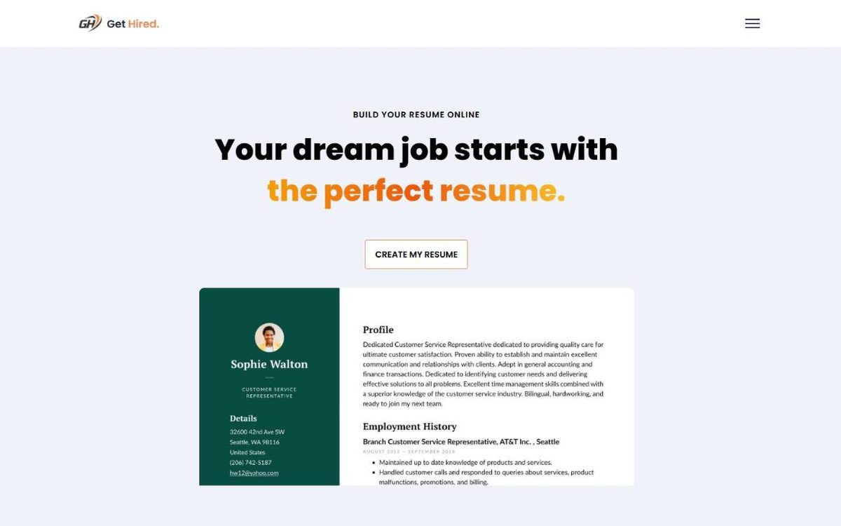 Get Hired cover